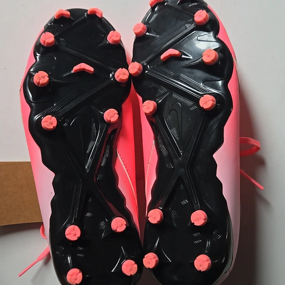 Nike Soccer Youth Phantom GX2 Academy FG MG Outdoor Cleat-Sunset Pulse/B…
